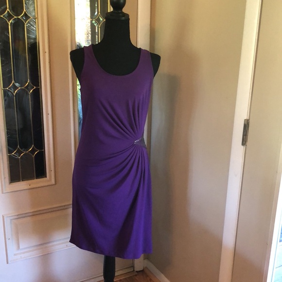 Jennifer Lopez Dresses & Skirts - Purple Cocktail Dress